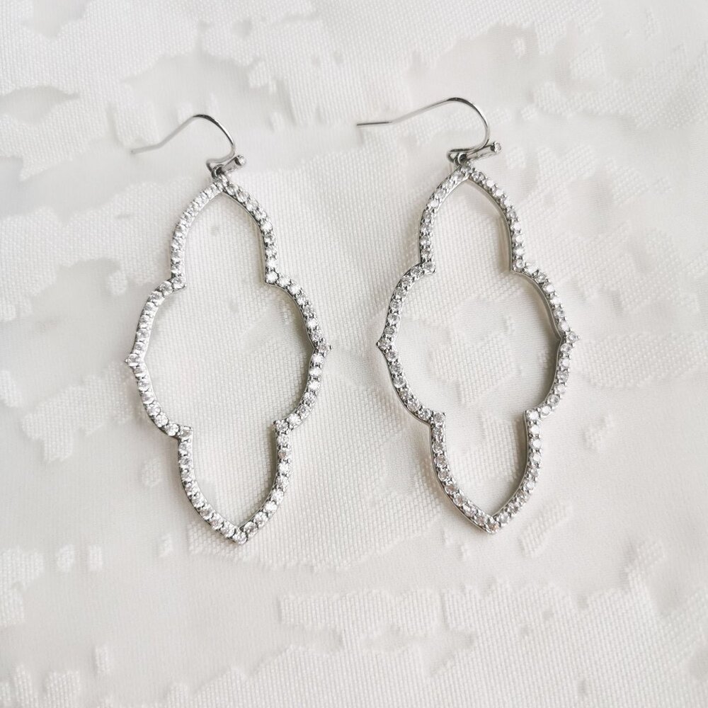 Kendra Scott Abbie Silver Earrings